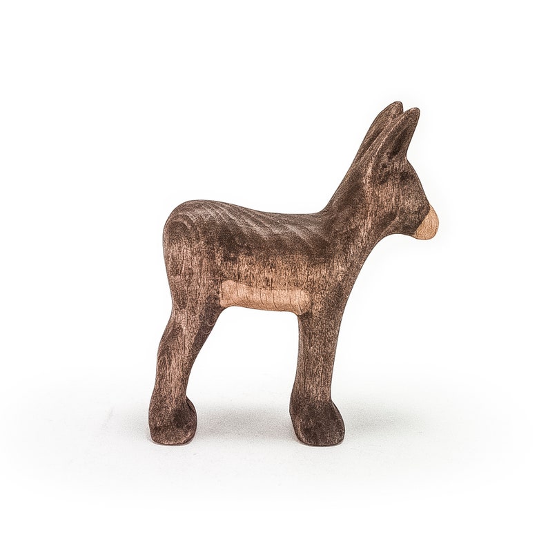 wooden toy donkey baby